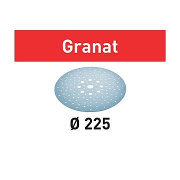 Festool Abrasive sheet STF D225/128 P80 GR/25 Granat
