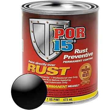 POR-15® 45006 4 oz Gloss Black Liquid Non-Porous Rust Preventive Coating
