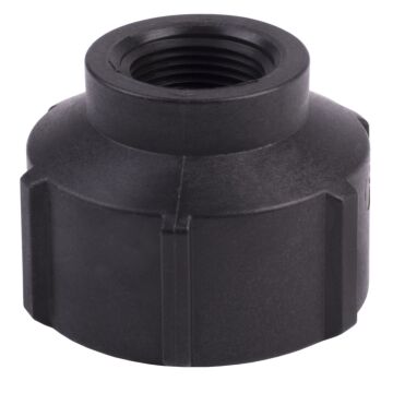 300 psi Glass Reinforced Polypropylene 2 x 1 in Reducing Coupling