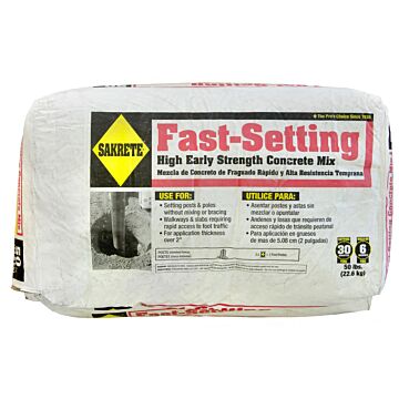 Fast-Set 50 Lb Concrete Mix