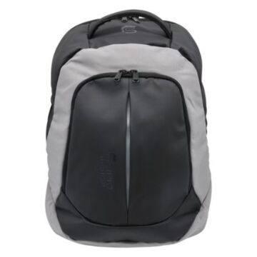 Polyester Gray/Black Laptop Backpack