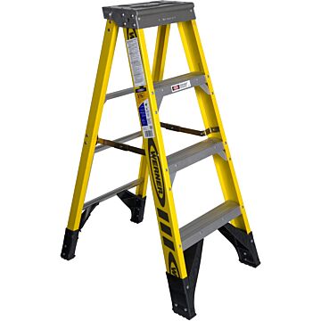 7304 4 ft Type IAA Fiberglass Step Ladder