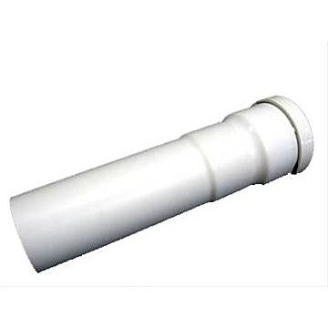 4 in Dia Smaller End x 5 in Dia Larger End 18 in PVC Extension Pipe