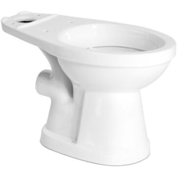 Saniflo 1.28 gal/Flush 3 in Vitreous China 2-Piece Elongated Toilet Bowl