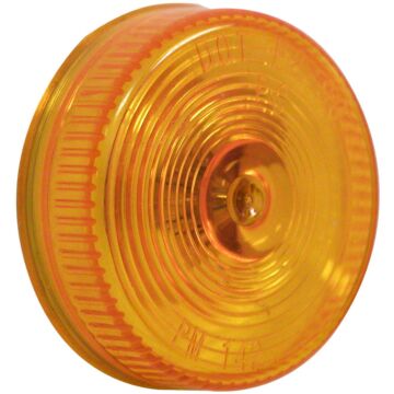 Peterson 12 V Incandescent Amber Round Clearance Light