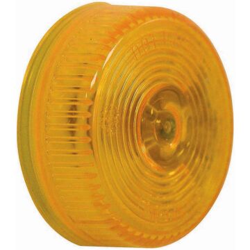 Peterson 12 V Incandescent Amber Round Clearance Light
