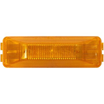 Peterson Rect Marker 1X4 Amb LED