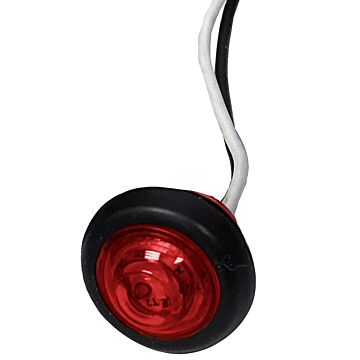 Peterson 16 V LED Red Round Marker Light Kit
