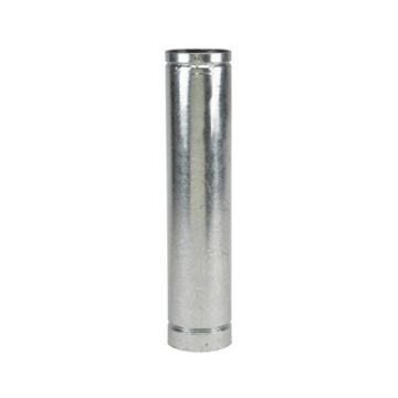 SELKIRK 36 in 304 Stainless Steel Paintable Galvanized Adjustable L-Vent Pipe