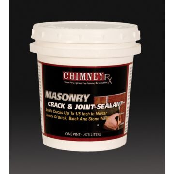 ChimneyRx 1 pint Pail Masonry Crack And Joint Sealant