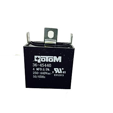 PEMS 4 mfd 250-440 VAC 50-60 Hz Dual Voltage Capacitor