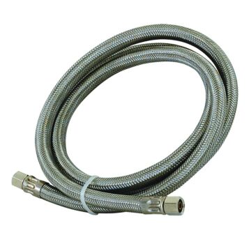 Eastman 1/4 in 304 Stainless Steel 10 ft Stainless Steel Ice maker Connector