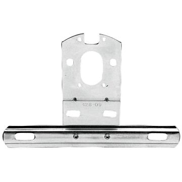 Peterson 2 in Mounting Center Steel 8.5 in L x 5.7 in H Universal License Bracket