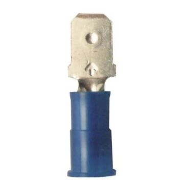 FTZ 16-14 AWG Non-Insulated 0.25 x 0.032 in Male Disconnect Terminal