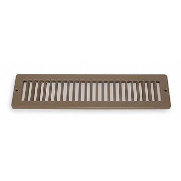 1/2 in Surface 1/4 in Toe Space Air Grille Louvered Grille