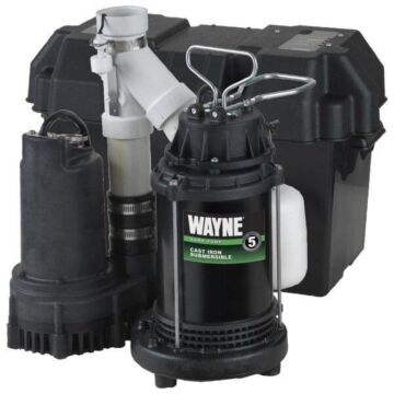 WAYNE Water Systems 120 V 100 W 60 Hz Submersible Sump Pump