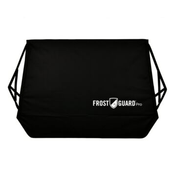 Delk X-Large Polyester Black Windshield Cover
