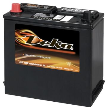 Deka 12 V Tapered Post 485 Flooded Automotive Battery