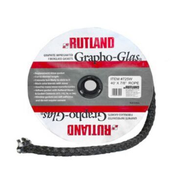 Rutland 1/4 in 200 Ft Stove Gasket Rope
