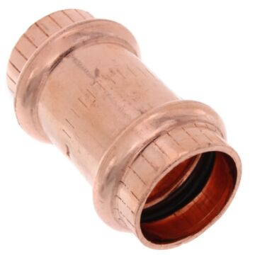3/4 in Copper Pipe Coupling with Stop