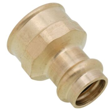 1/2 x 3/4 in Press x FPT Lead Free Pipe Female Adapter