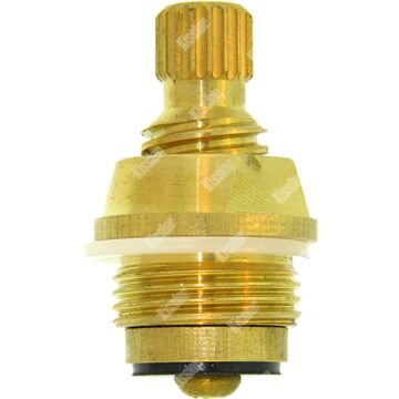 Kissler 1-1/8 in Union Brass Faucets Compression Right Hand Hot Stem Unit