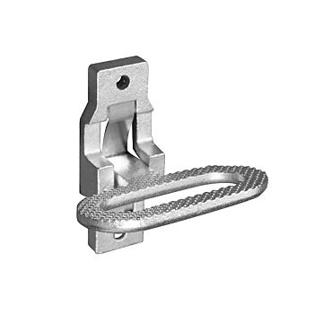 Buyers Zinc Plated 4.38 in 2.1 in Folding Foot/Grab Step