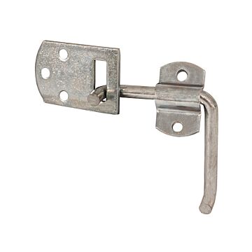Buyers Zinc Plated 4.6 in Bolt-On Corner Security Latch Set