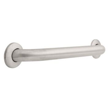 Delta 1-1/2 in 18 in Stainless Steel Grab Bar