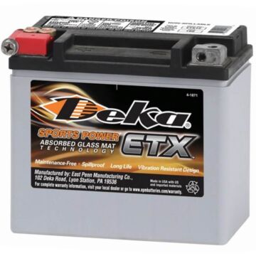 Deka 10 Ah 12 V 5-1/8 in Battery