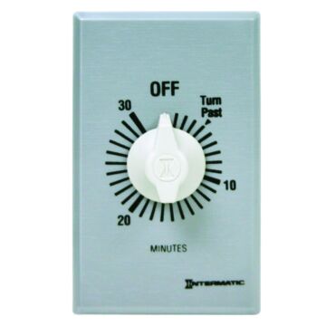 Intermatic 125-277 VAC 20 A 50-60 Hz Spring Wound Countdown Timer Switch