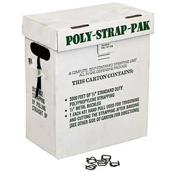 250 3000 ft 1/2 in Portable Strapping Kit