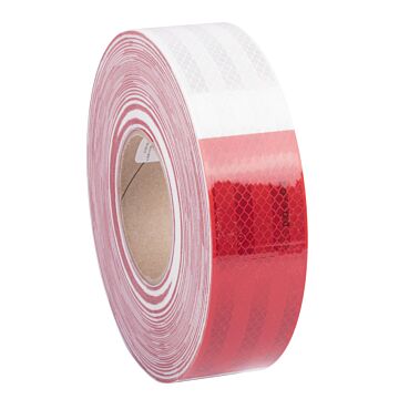 Red/Silver 50 yd 1.5 in Reflective Tape