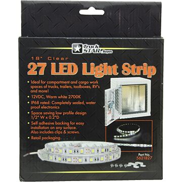 12 VDC 0.41 A 4.92 W Strip Light