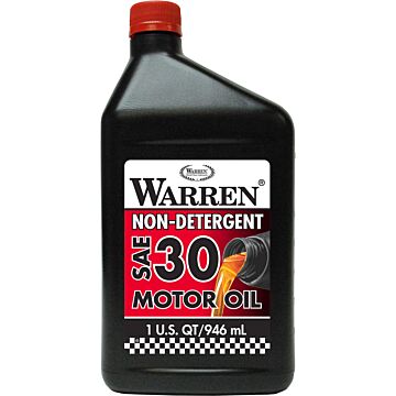 Warren Motor Oil Non Det 30W Qt