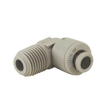 Parker 1/4 in MPT NPT Push to Connect Male Elbow