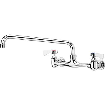 Silver Series 1.8 gpm 8 in Wall Mount Faucet