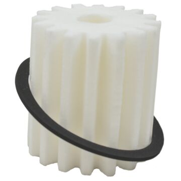 Oil filter cartridge foam