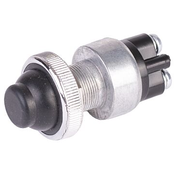 SPST Off/Momentary On 5/8-32 UNS Stem Push Button Switch