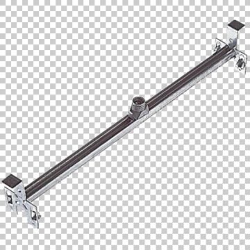14-1/2 - 26-1/2 in 1-3/16 in Steel Adjustable Bar Hanger