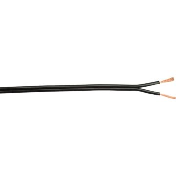 Coleman Cable 18/2 Black Lamp Cord