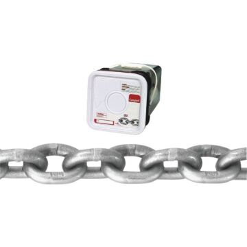 Campbell 3/8 In. 40 Ft. Bright Carbon Steel Coil Chain