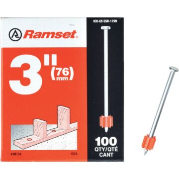 Ramset 3 In. Fastening Pin (100-Pack)