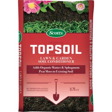 Scotts 0.75 Cu. Ft. 14 Lb. All Purpose Premium Top Soil