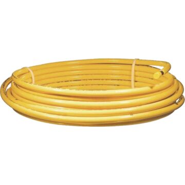 B&K 3/8 In. OD x 50 Ft. Yellow Plastic Coated ACR Copper Tubing