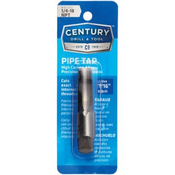 Century Drill & Tool 1/4-18 NPT National Pipe Thread Tap