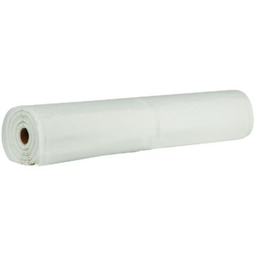 Poly Film Clear Plastic Sheeting 100 ft x 20 ft 4 Mil