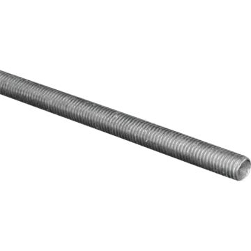 #10 36 in Steel Zinc Plated Threaded Rod