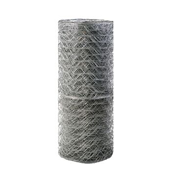 2" x 24" H. Hexagonal Wire Poultry Netting
