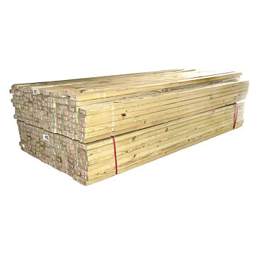 2" x 4" x 8 ft Treated Lumber